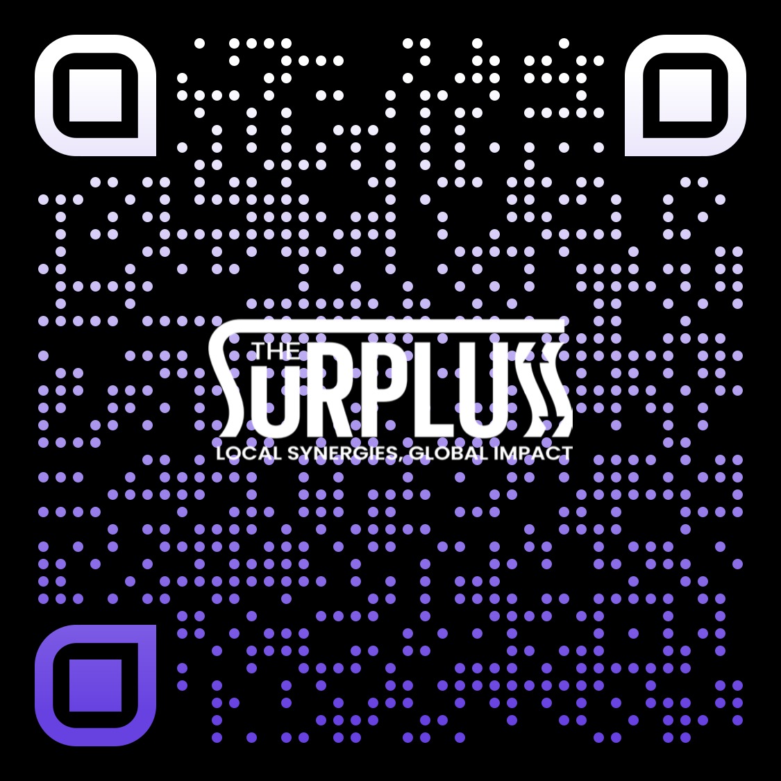 Scan to connect with The Surpluss